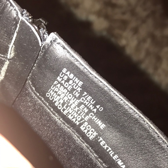 🖤over the knee black lace up boots - Picture 5 of 8